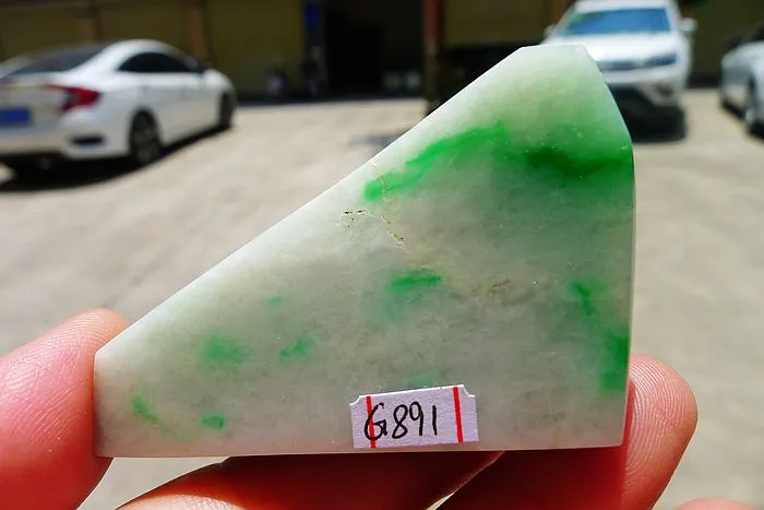 Natural Jade Rough Jadeite Raw (72g,5.8X3.8X1.5cm)