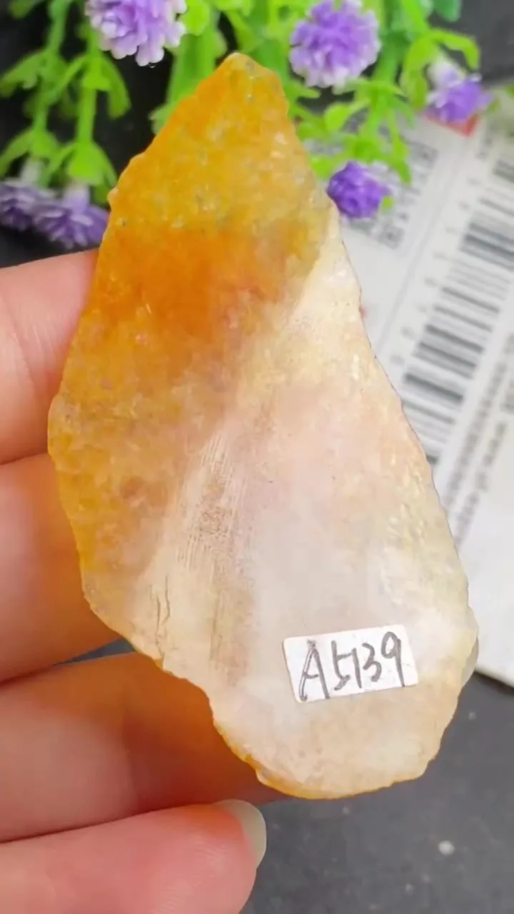 Natural Jade Rough Jadeite Raw (9.3g,67X30X3.9mm)-A5139
