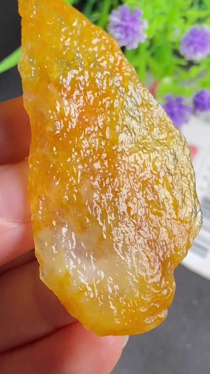 Natural Jade Rough Jadeite Raw (9.3g,67X30X3.9mm)-A5139