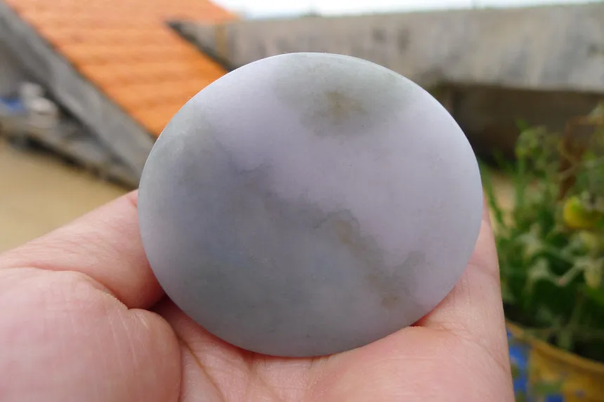 Natural Jade Rough Jadeite Raw (95g,5.2X4.7X1.5cm)