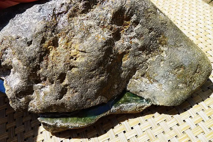 Natural Jade Rough Jadeite Raw S-3.18kg