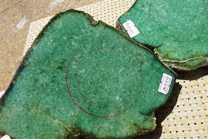 Natural Jade Rough Jadeite Raw S-3.18kg