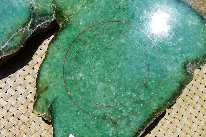 Natural Jade Rough Jadeite Raw S-3.18kg