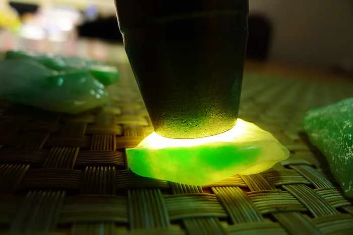 Natural Jade Rough Jadeite Raw S-58g