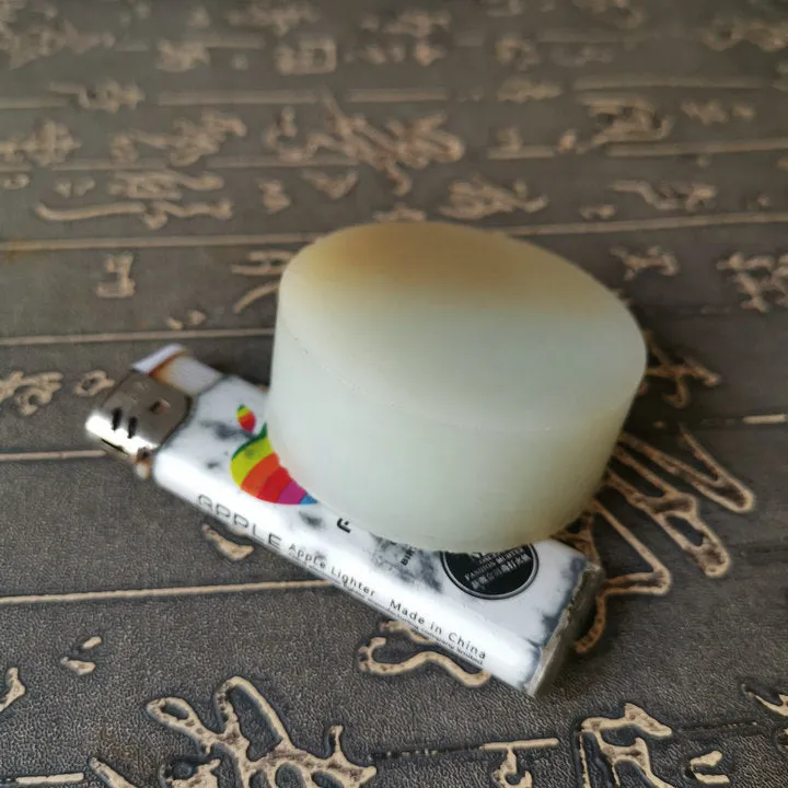 Natural Kunlun Jade Rough Nephrite Raw (158g, 5.5X5.5X2.2cm)