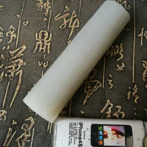 Natural Kunlun Jade Rough Nephrite Raw (181g, 10X2.7X2.7cm)