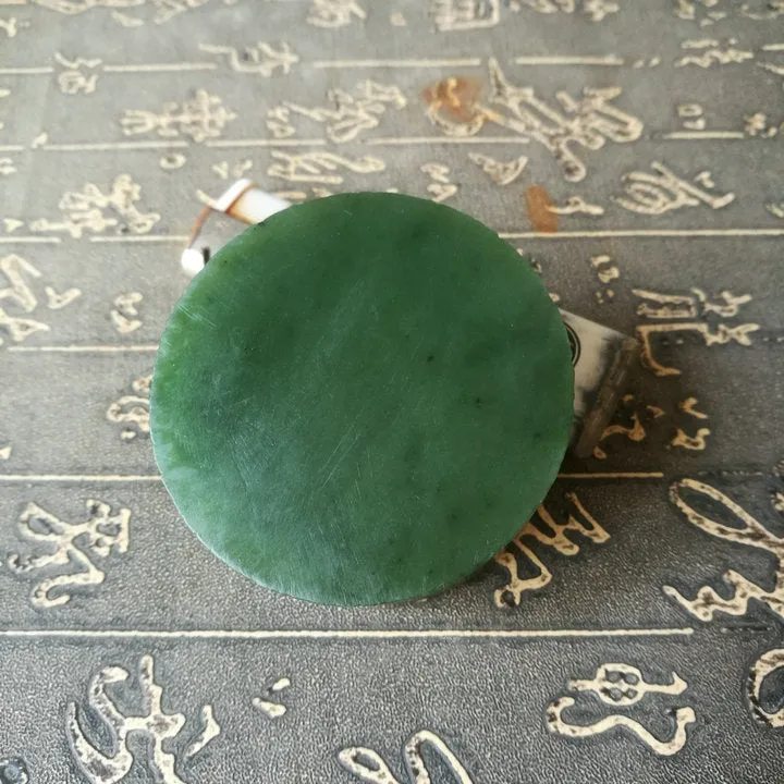 Natural Kunlun Jade Rough Nephrite Raw (214g, 5.5X2.7cm)