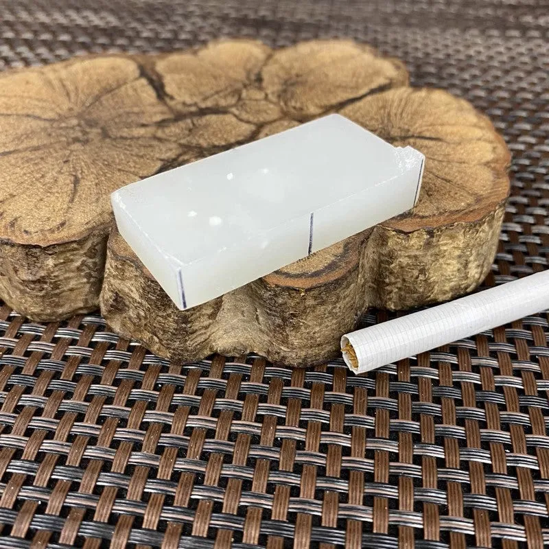 Natural Kunlun Jade Rough Nephrite Raw (41g,5.3X2.6X1.0cm)