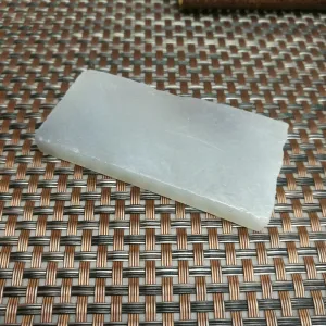 Natural Kunlun Jade Rough Nephrite Raw (46g,6.5X3X0.7cm)