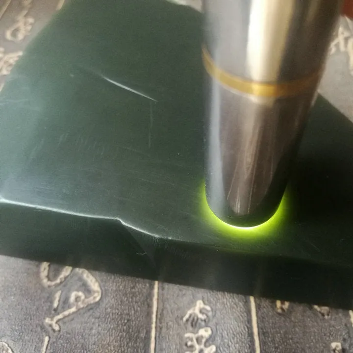 Natural Kunlun Jade Rough Nephrite Raw (530g, 9X8.5X3cm)