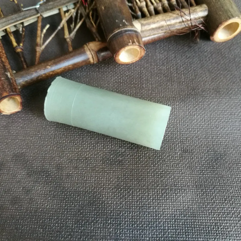 Natural Kunlun Jade Rough Nephrite Raw (54g,4.5X2cm)