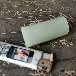 Natural Kunlun Jade Rough Nephrite Raw (66g, 6X2.7X1.6cm)