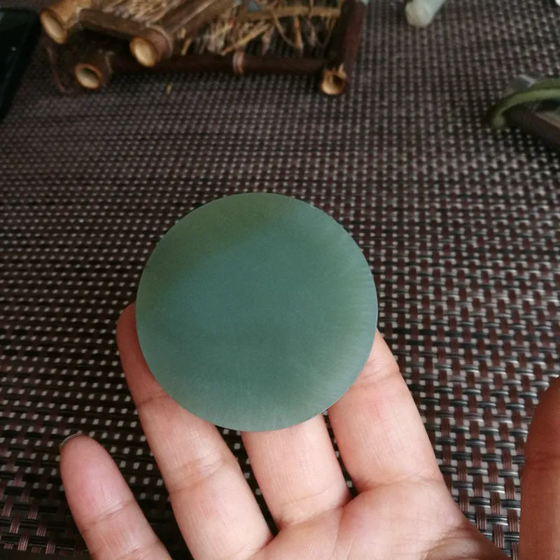 Natural Kunlun Jade Rough Nephrite Raw (75g, 5.1X1.2cm)