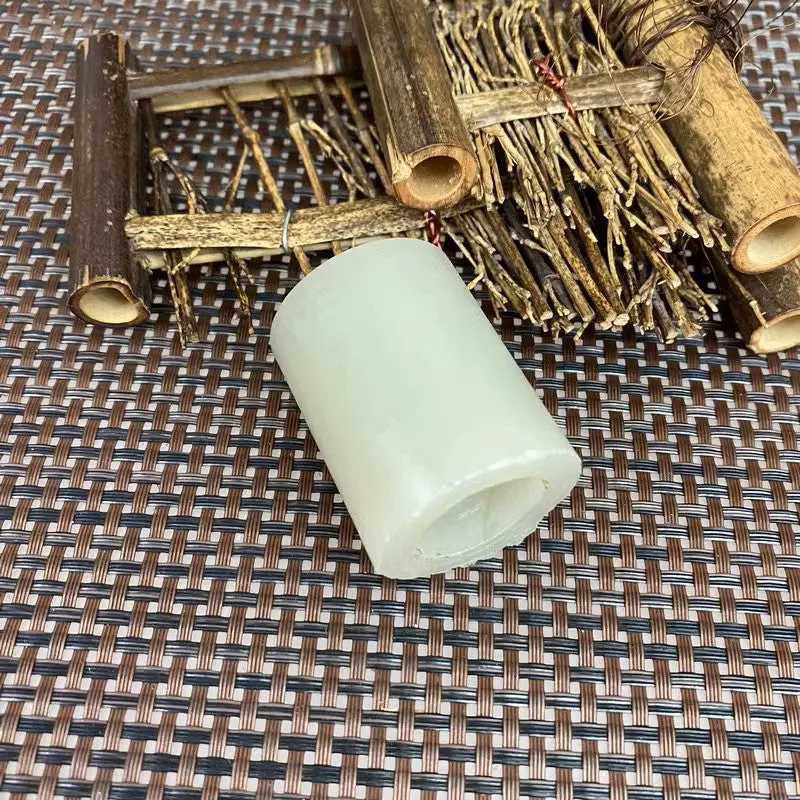 Natural Kunlun Jade Rough Nephrite Raw (76g,4.3X3.5cm)