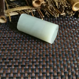 Natural Kunlun Jade Rough Nephrite Raw (77g,5X2.6cm)