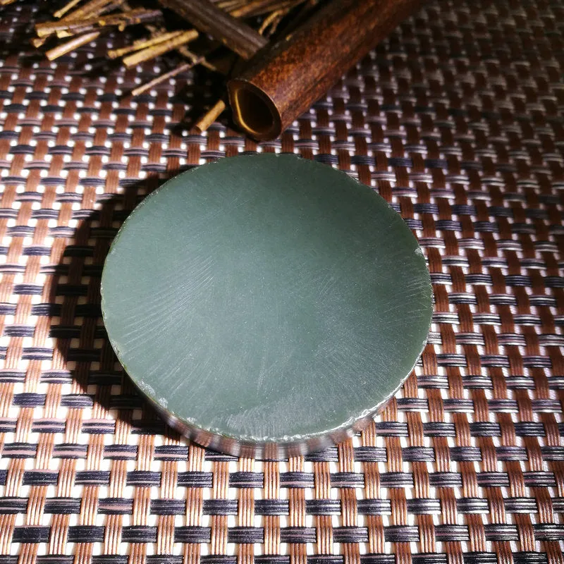 Natural Kunlun Jade Rough Nephrite Raw (86g,5.5X1.2cm)
