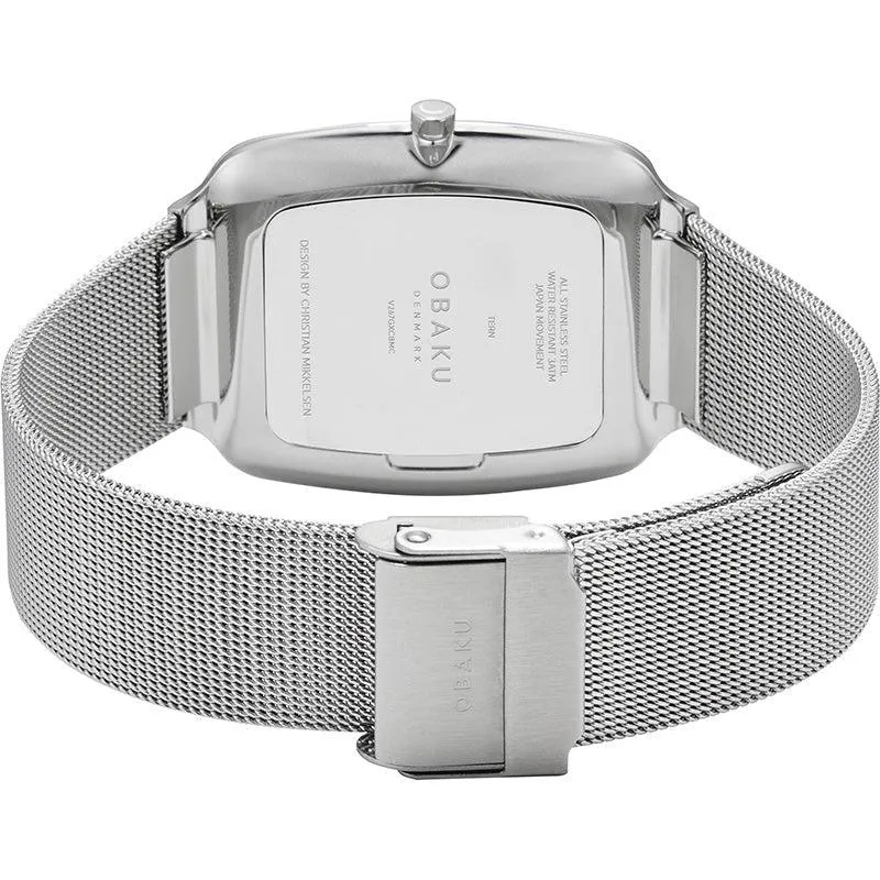Obaku Tern Onyx Black 34mm Watch - V267GXCBMC