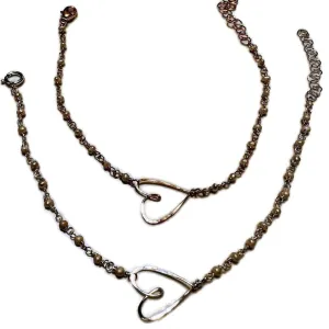 Pearl Tiny Heart Bracelet