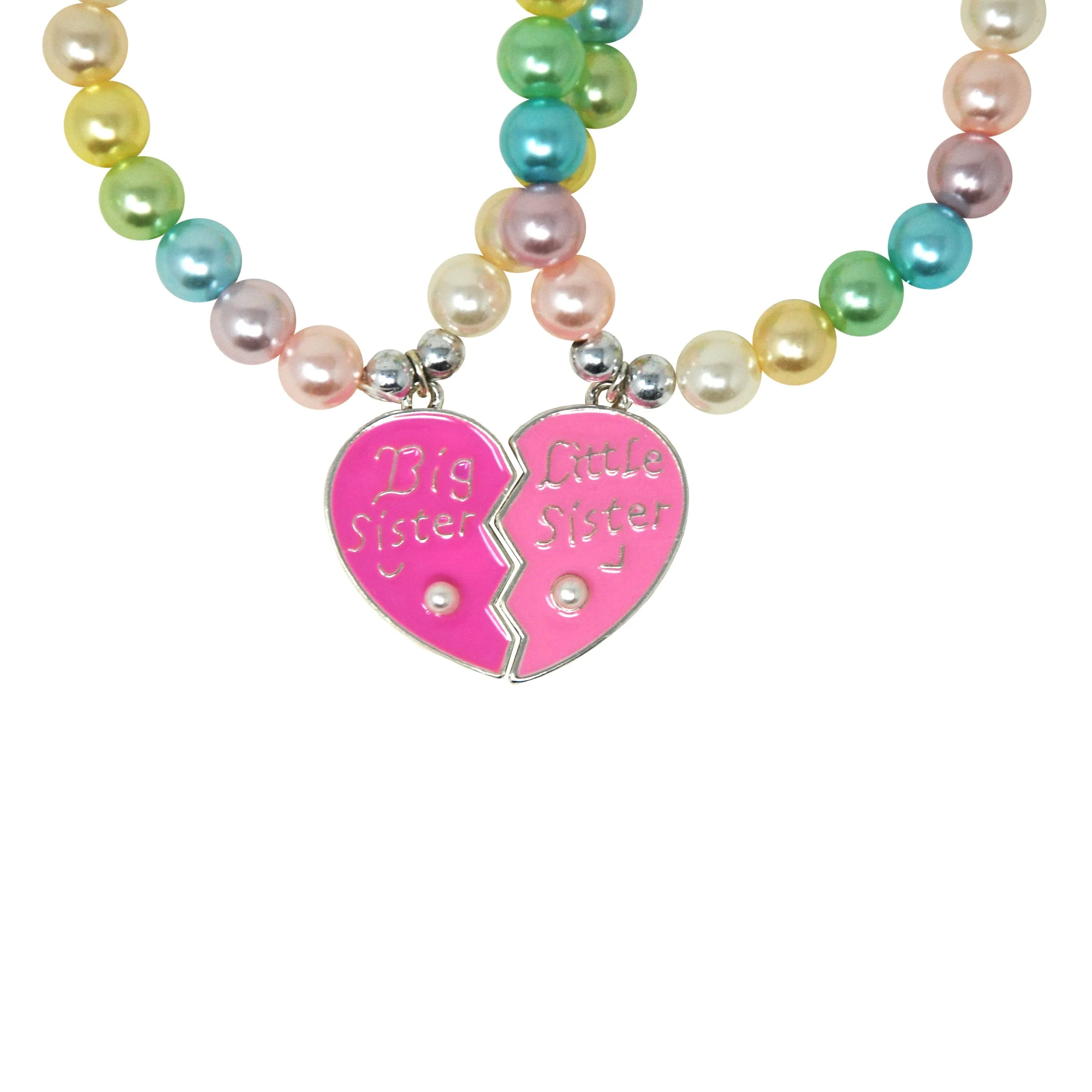 Pink Poppy Big Sister Little Sister Pearl Bracelet Assorted Styles