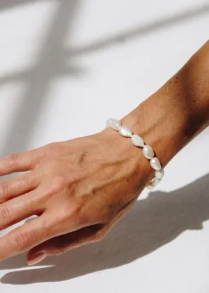 Real Pearl Nugget Bracelet