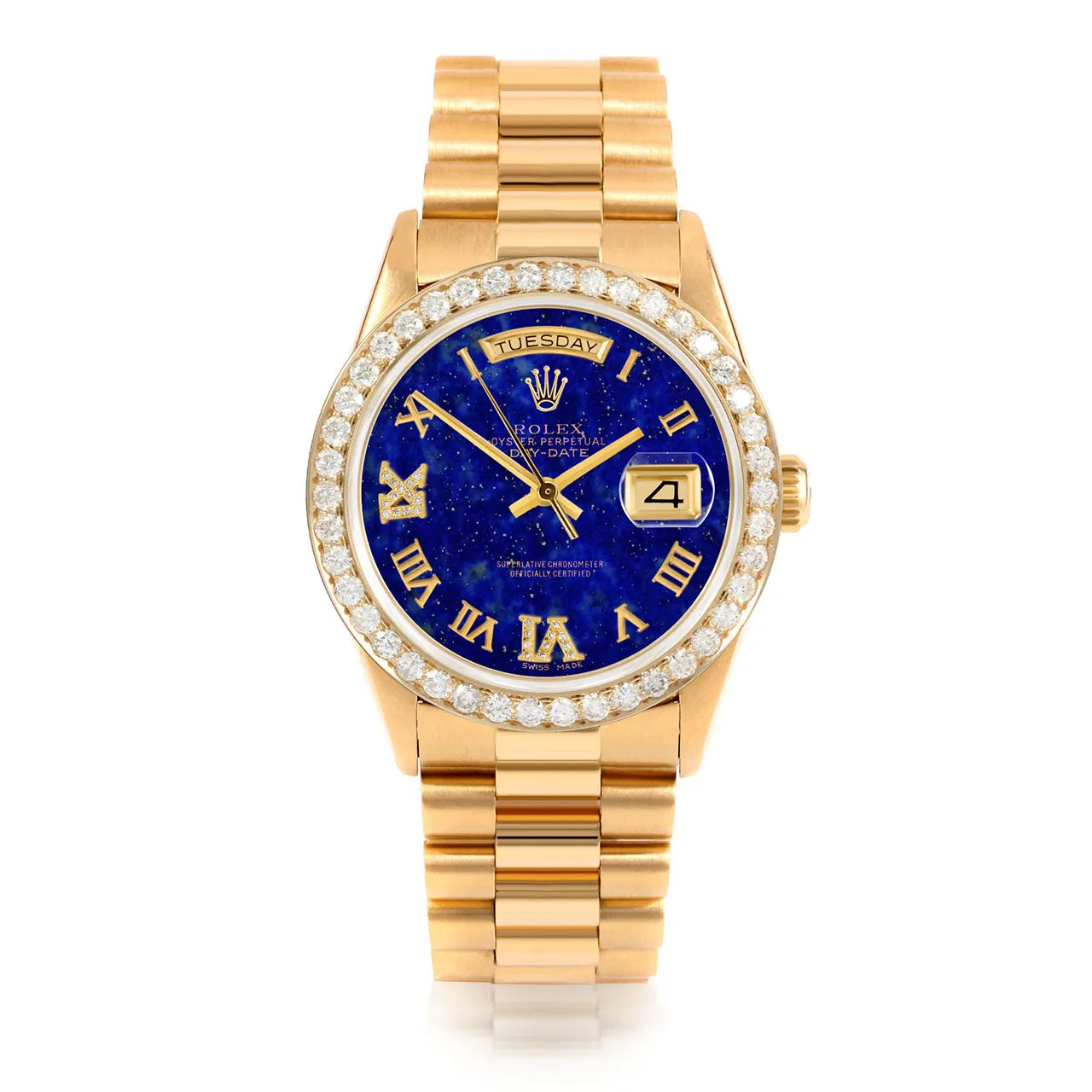 Rolex Day-Date 36mm | 18238-LPS-RDR69-25CT-PRS