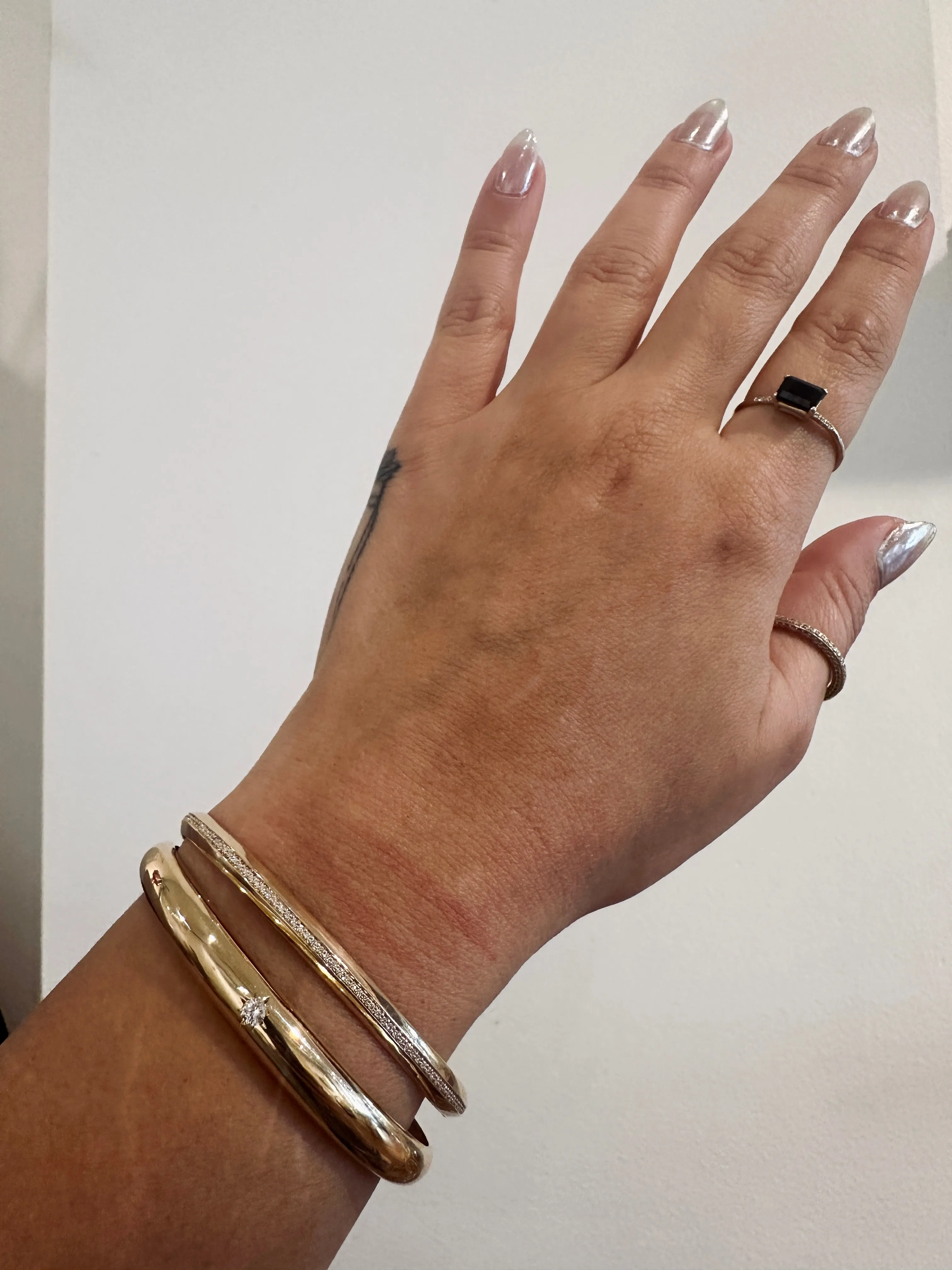 SINGLE STAR DIAMOND AURA CUFF