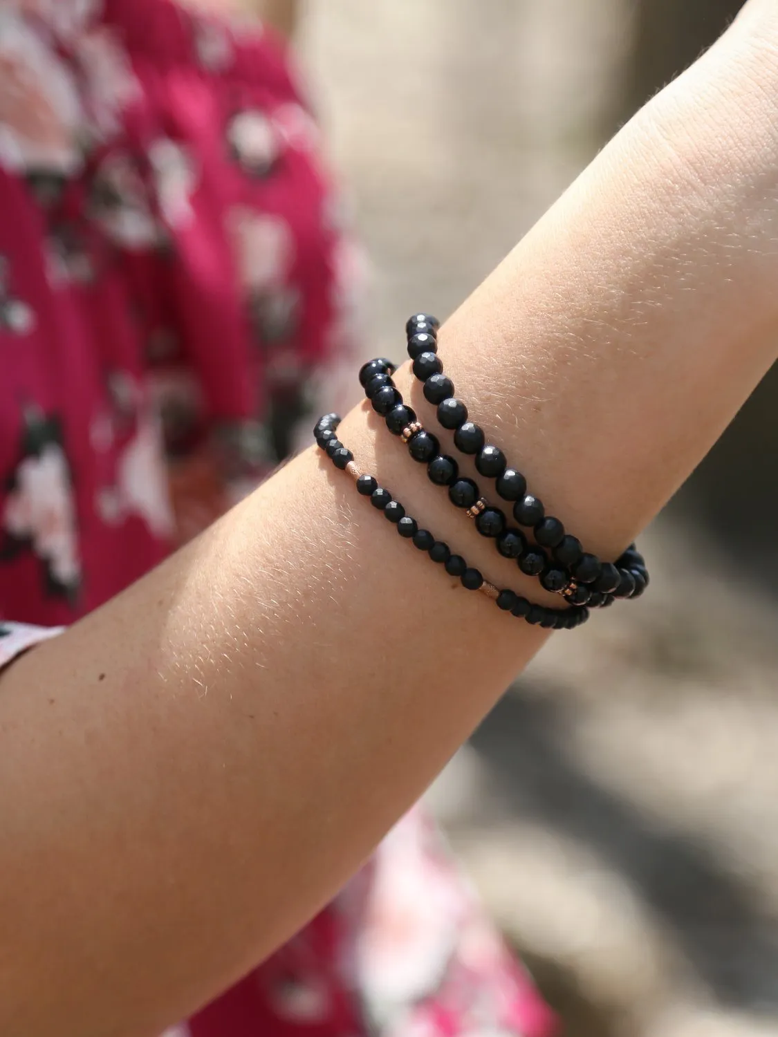 Stabilizing Onyx Bracelet