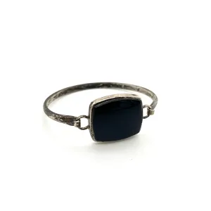 Sterling and Black Onyx Bracelet