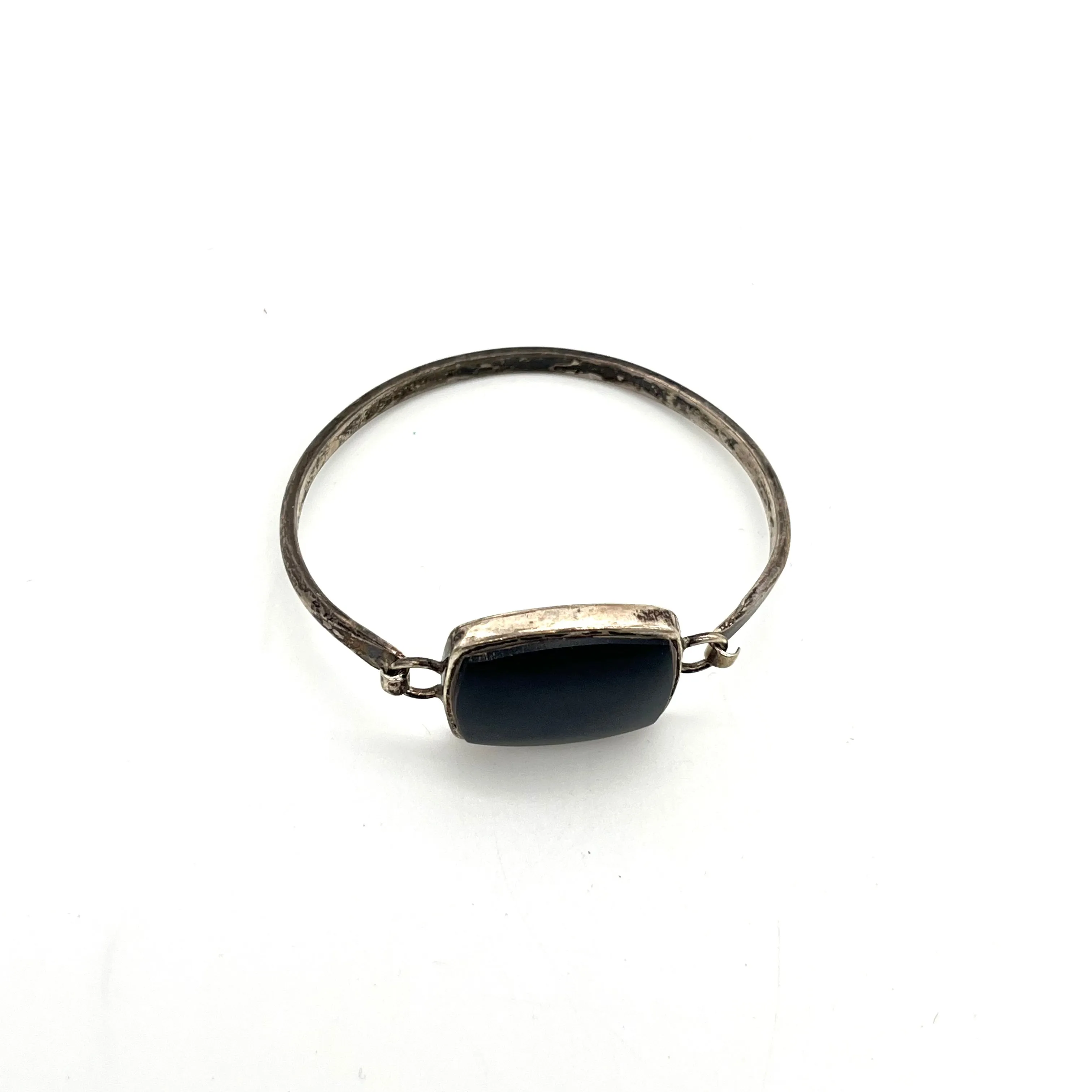 Sterling and Black Onyx Bracelet