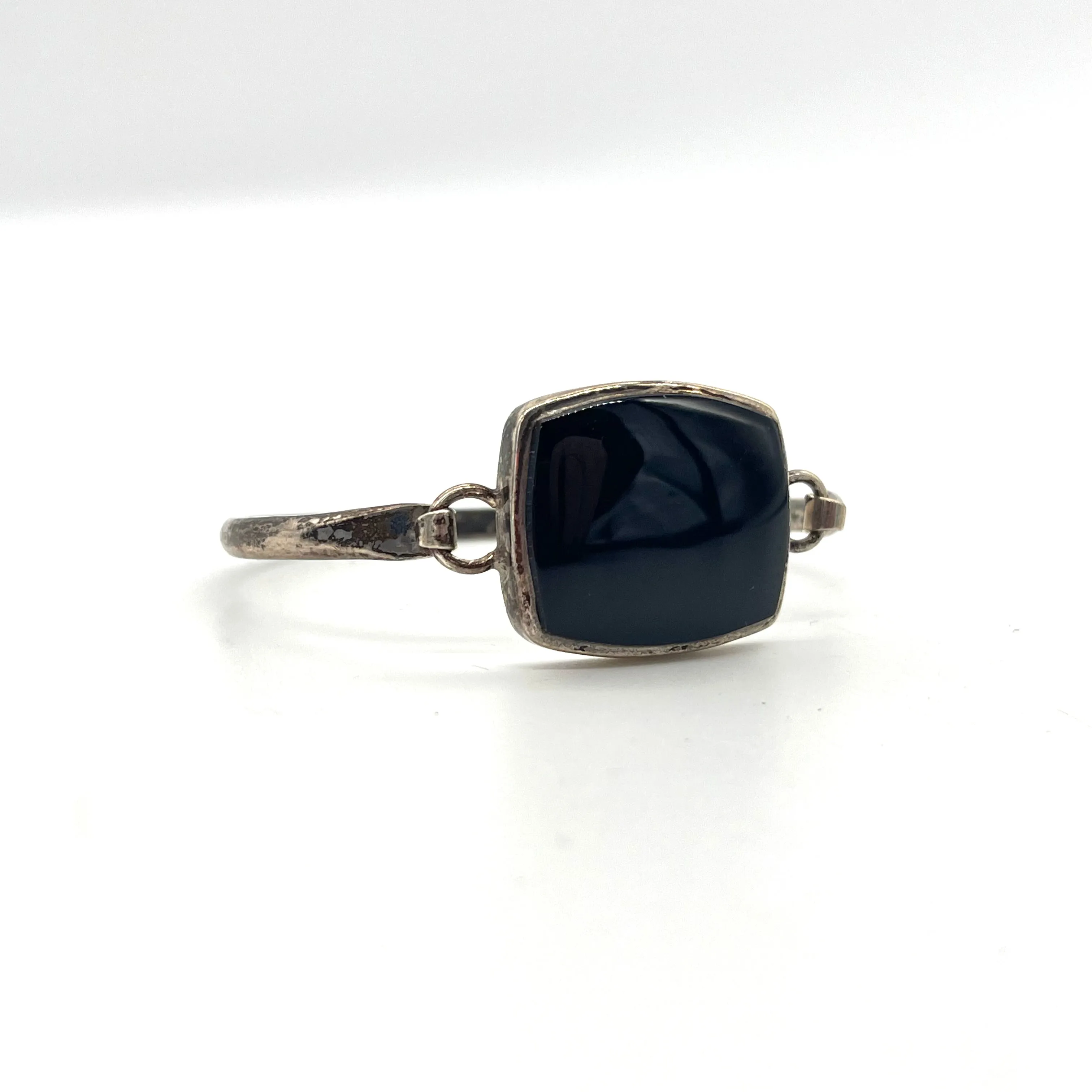 Sterling and Black Onyx Bracelet