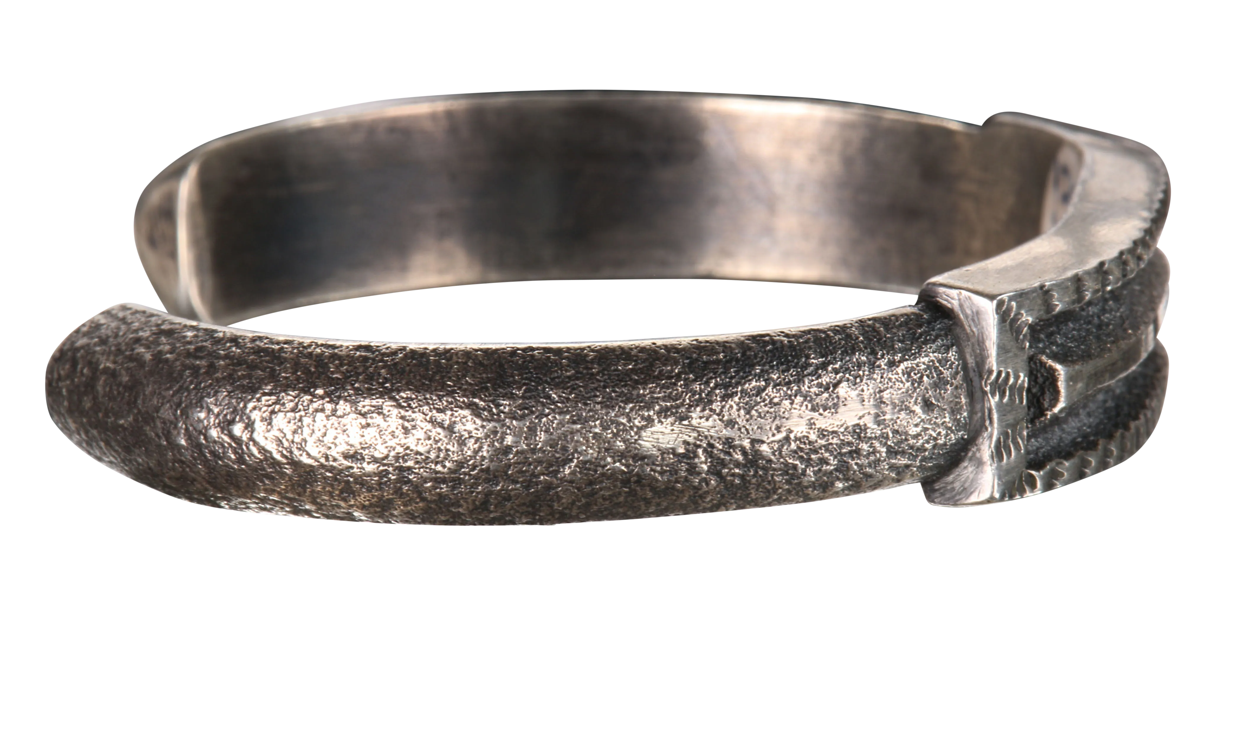 Sterling Silver Tufa Cast Cuff | Aaron Anderson