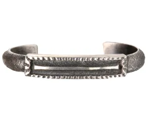 Sterling Silver Tufa Cast Cuff | Aaron Anderson