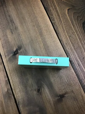 The Lake is My Happy Place Bracelet