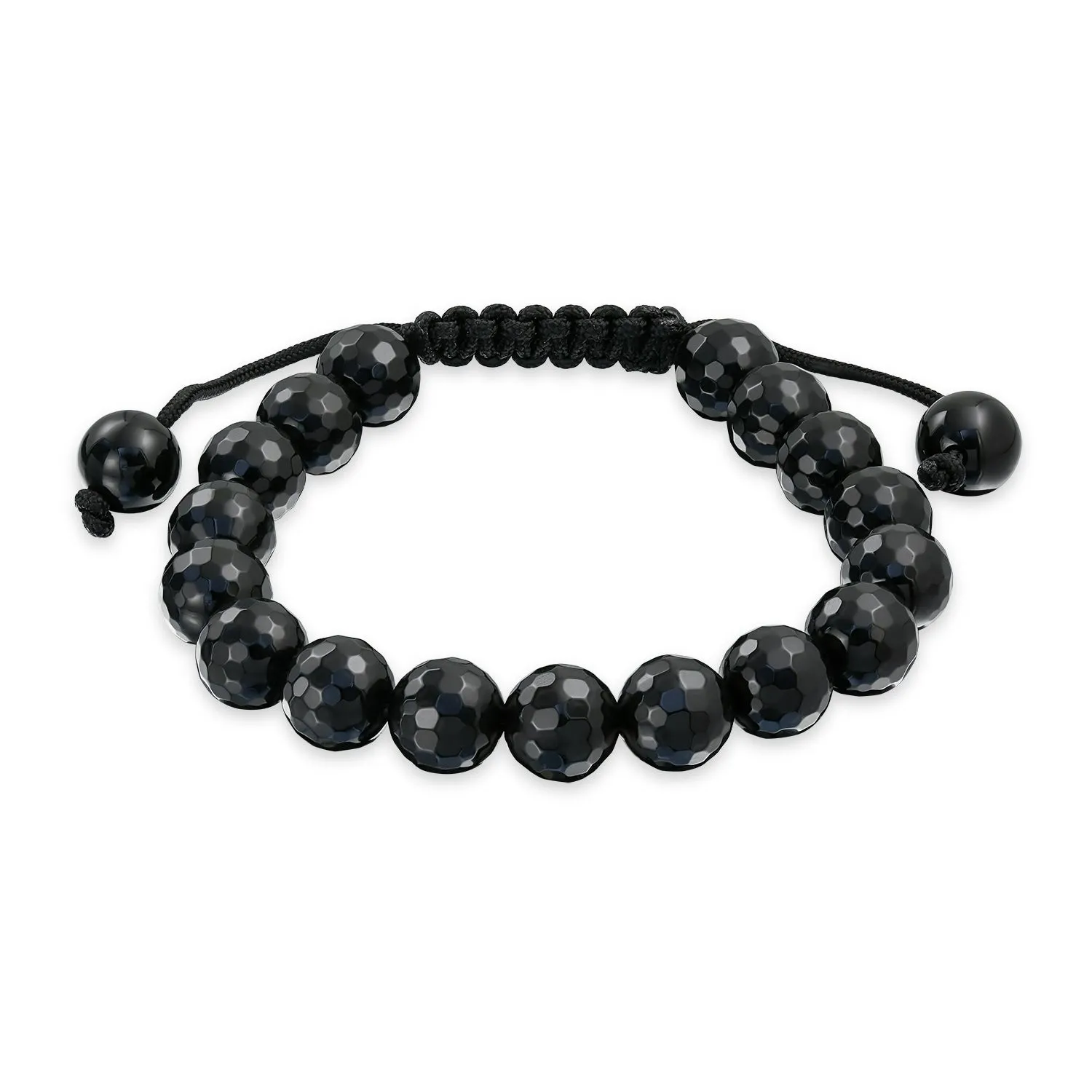 Unisex Gemstone Strand Bracelet Turquoise Onyx Tiger Eye Howlite Beads