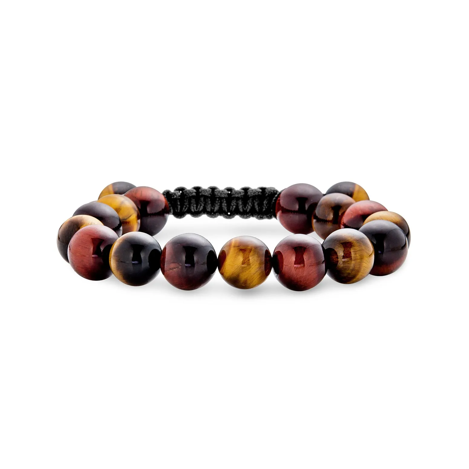 Unisex Gemstone Strand Bracelet Turquoise Onyx Tiger Eye Howlite Beads