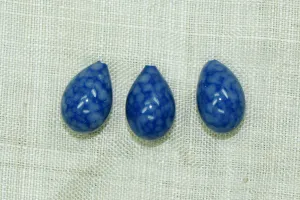 Vintage Cab: Teardrop Mottled Blue