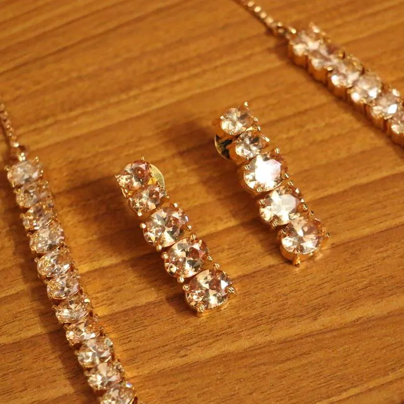 YELLOW CITRINE NECKLACE-SETS